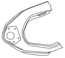 MITSUBISHI MB124879 Suspension Control Arm-Upper